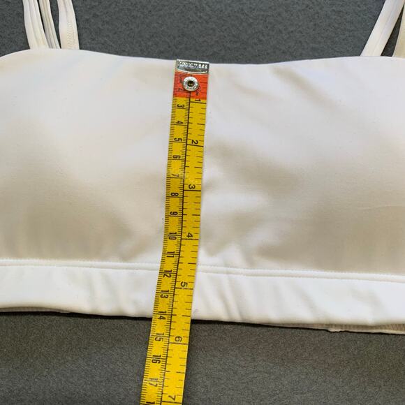 NWOT Gymshark White Bandeau Sports Bra Small B2A6Y - Picture 6 of 6